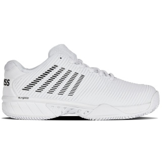 KSwiss Tennis Shoes Hypercourt Express 2 Clay/Sand Court White/Black Men